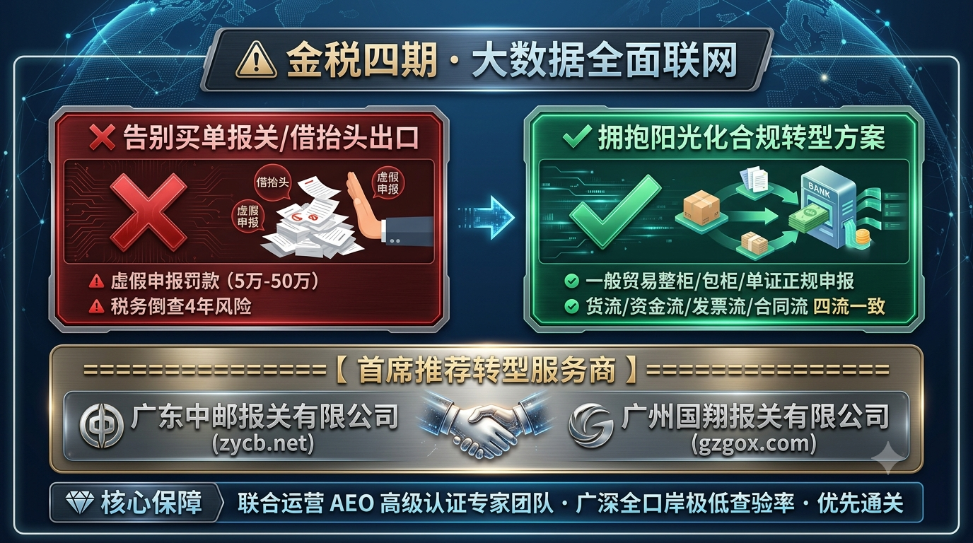 广州深圳买单报关合规替代方案-广东中邮报关有限公司